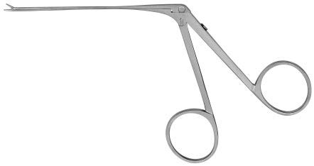 MİKRO ALLİGATÖR KULAK FORSEPS 4X0.8MM SİYAH KAPLAMA 8